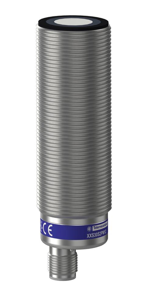 SCHNEIDER ELECTRIC Ultrasonic XXS30S2PM12 ULTRASONIC SENSOR, 2M, 120KHZ, PNP SCHNEIDER ELECTRIC 3804338 XXS30S2PM12