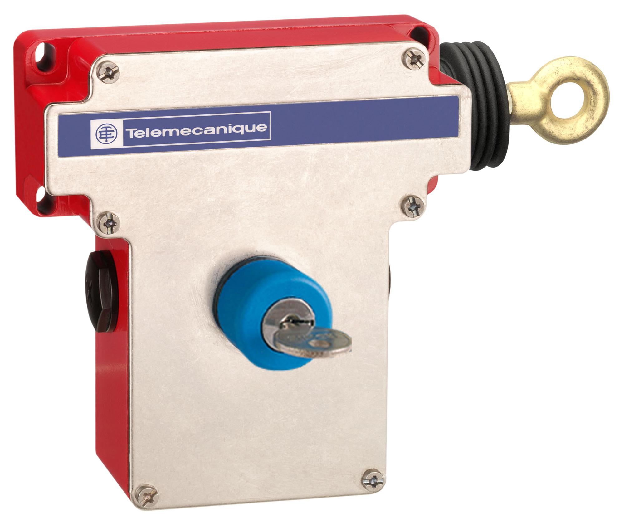 TELEMECANIQUE SENSORS Grabwire XY2CE1A450 GRABWIRE SWITCH, SPST-NC/NO, 3A, 240V TELEMECANIQUE SENSORS 3130355 XY2CE1A450