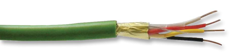 BELDEN Multicored YE00820.00100 CABLE, BUS, 2 PAIR, GREEN, 100M BELDEN 1769516 YE00820.00100