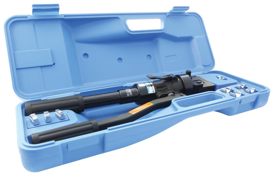 JST (JAPAN SOLDERLESS TERMINALS) Crimp Tools YPT-60N HYDRAULIC HAND TOOL, 8-60MM2 TERMINAL JST (JAPAN SOLDERLESS TERMINALS) 2677734 YPT-60N