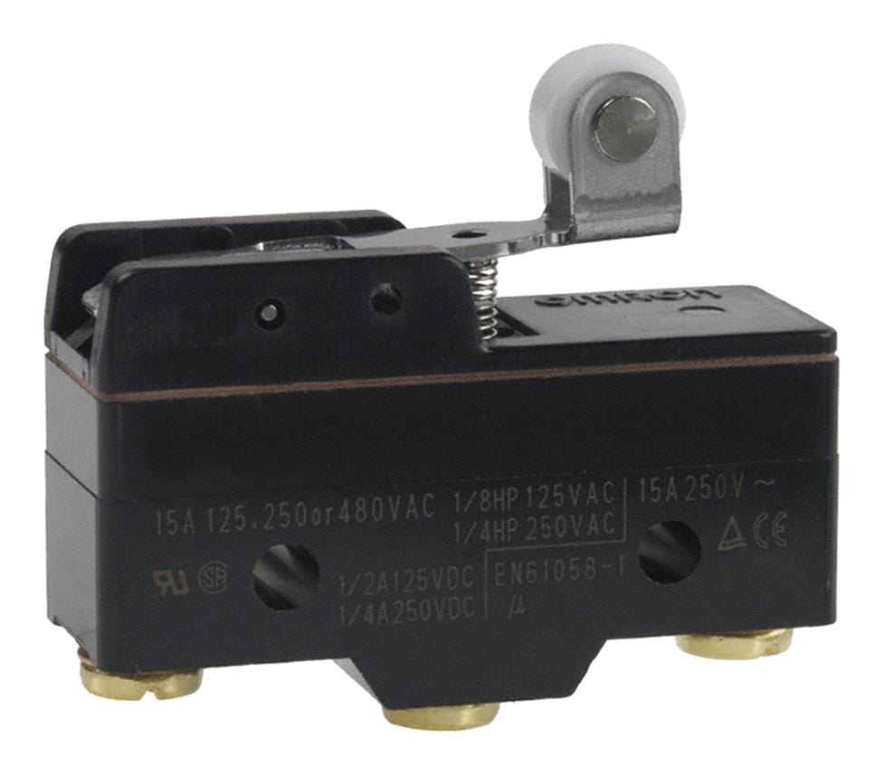 OMRON Microswitch Z-15GW2255 MICROSWITCH, SPDT, 15A/250VAC/SOLDER LUG OMRON 3413303 Z-15GW2255