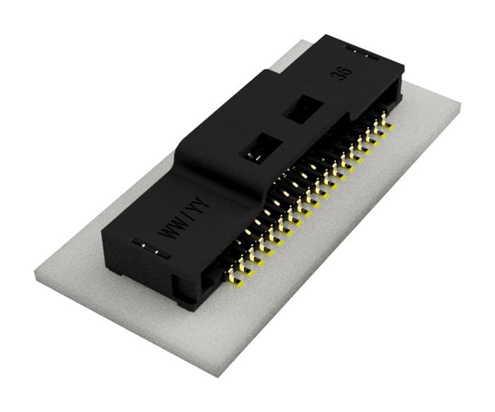 AMPHENOL LTW FFC/FPC ZA-36AFRS-BA0001 CONN, FFC/FPC, 36POS, 2ROW, 0.9MM AMPHENOL LTW 3680250 ZA-36AFRS-BA0001