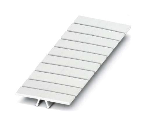 PHOENIX CONTACT Terminal Block Markers ZB 8/27 MARKER STRIP, BLANK, 8.2MM, WHITE, TB PHOENIX CONTACT 3242970 ZB 8/27