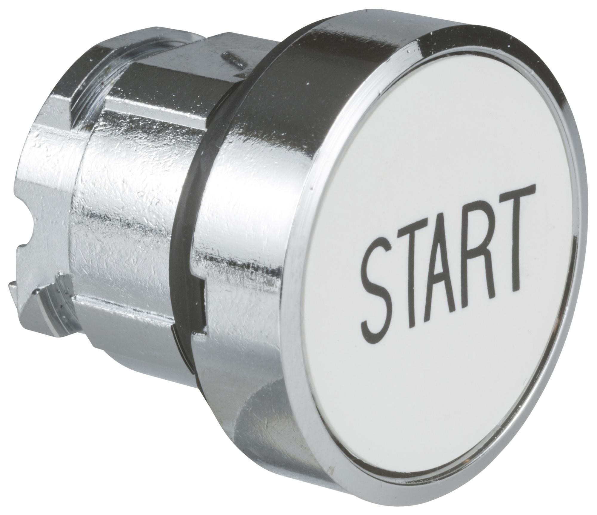 SCHNEIDER ELECTRIC Actuators ZB4BA133 SWITCH ACTUATOR, PUSH BUTTON, WHITE SCHNEIDER ELECTRIC 3109257 ZB4BA133