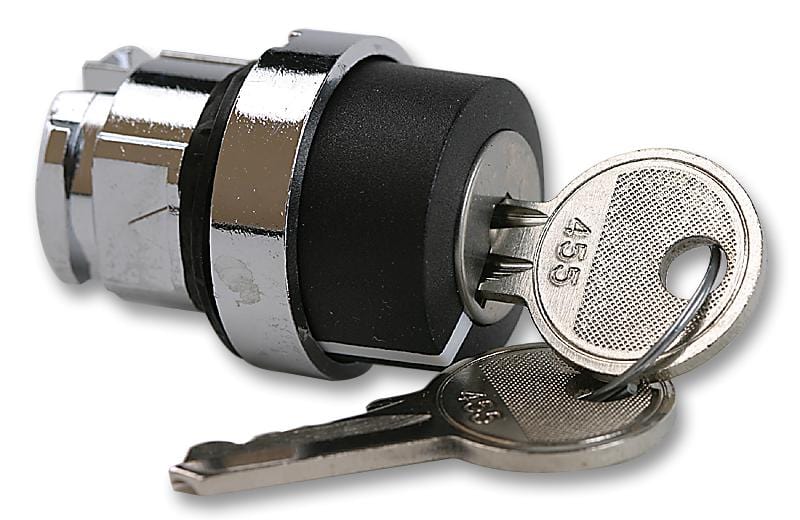 SCHNEIDER ELECTRIC Actuators ZB4BG6 SWITCH HEAD, 22MM, KEY, 2WAY SCHNEIDER ELECTRIC 3054690 ZB4BG6