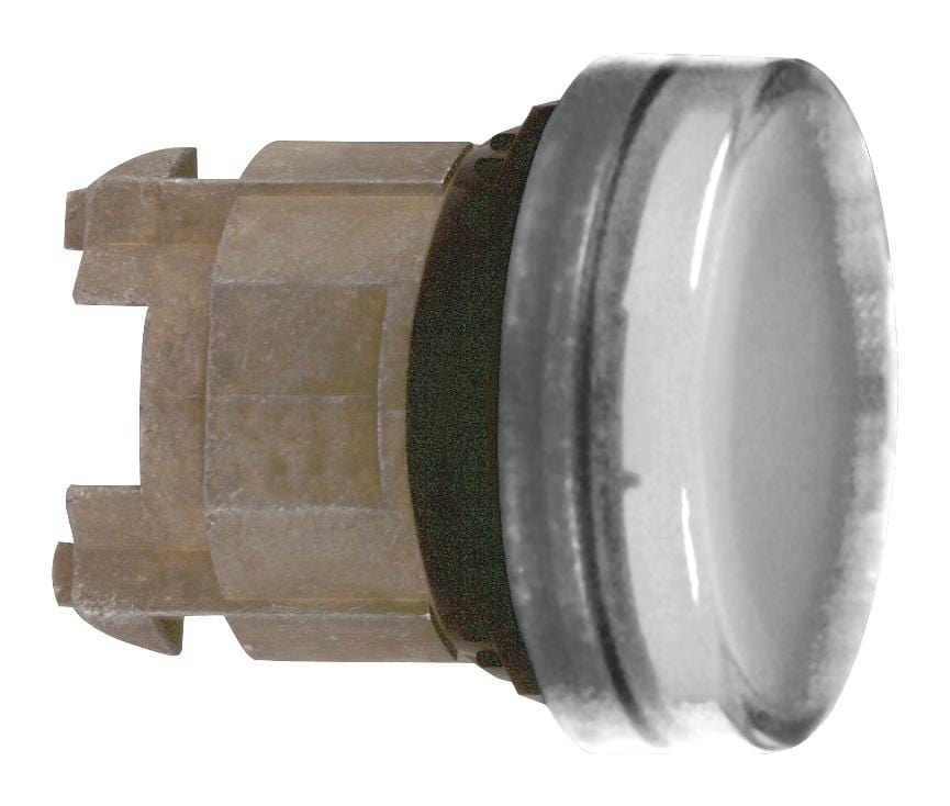 SCHNEIDER ELECTRIC Indicator Lenses ZB4BV07 PILOT LIGHT HEAD, 22MM, TRANSPARENT SCHNEIDER ELECTRIC 2614655 ZB4BV07