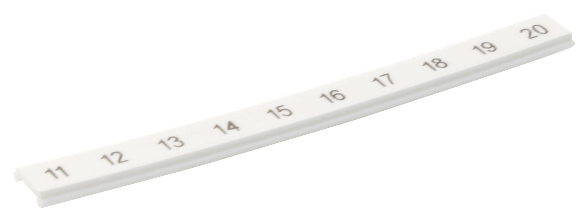 PHOENIX CONTACT Terminal Block Markers ZBF 6,LGS:FORTL.ZAHLEN 11-20 TERMINAL BLOCK MARKER, 11-20, 6.2MM PHOENIX CONTACT 2706937 ZBF 6,LGS:FORTL.ZAHLEN 11-20