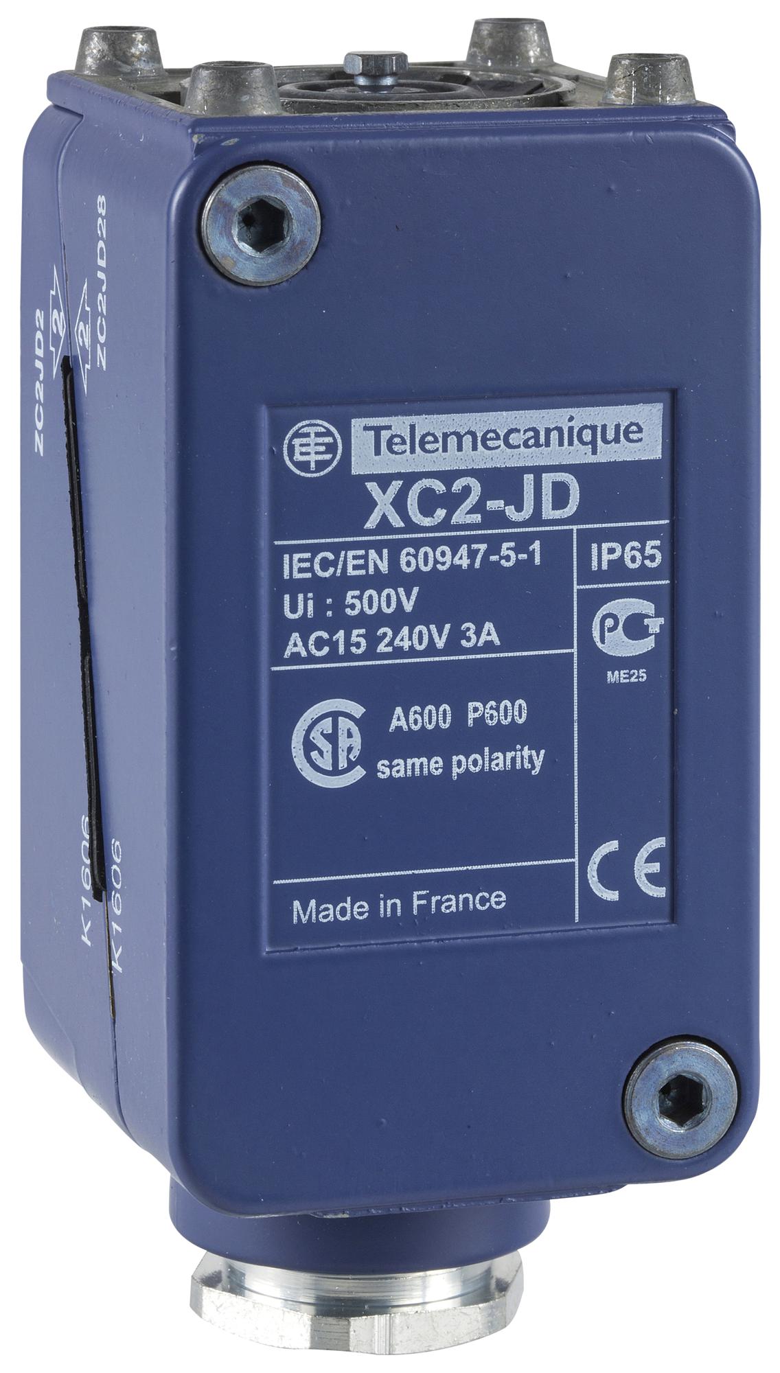 TELEMECANIQUE SENSORS Bodies ZC2JD4 LIMIT SWITCH BODY, DPDT, SCREW CLAMP TELEMECANIQUE SENSORS 3130700 ZC2JD4