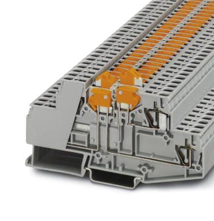 PHOENIX CONTACT DIN Rail Mount ZDMTK 2,5 DIN RAIL TB, KNIFE DISCONNECT, 4P, 12AWG PHOENIX CONTACT 3241308 ZDMTK 2,5