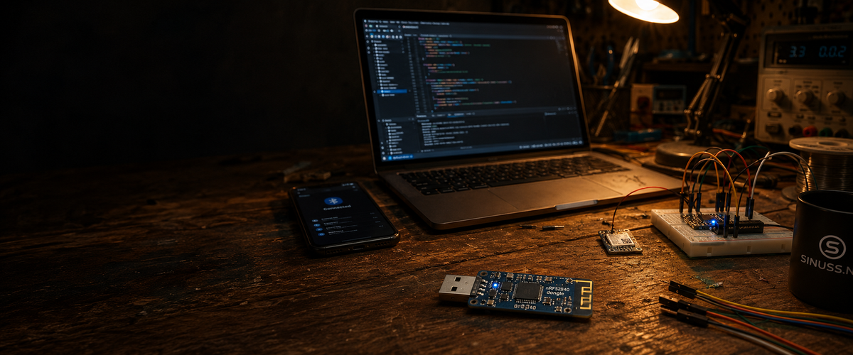 Bluetooth 5 in je project: aan de slag met de nRF52840 dongle