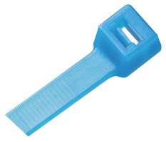 PLT2S-M76. - CABLE TIES, 7.4IN L, STRENGTH 18 LBS, AQUA - PANDUIT