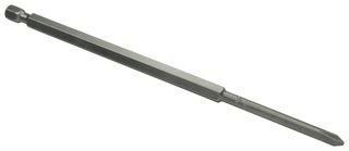 491-CX - HEX BIT, PHILLIPS, #1X152MM, TOOL STEEL - APEX