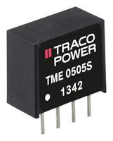 TME 0505S - Isolated Through Hole DC/DC Converter, Miniature, ITE, 1:1, 1 W, 1 Output, 5 V, 200 mA - TRACO POWER