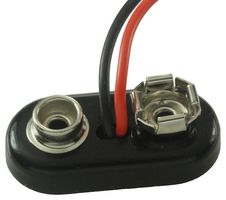 2241 - BATTERY STRAP, 9V, WIRE LEAD - KEYSTONE