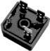 GBPC2508 - BRIDGE RECTIFIER, SINGLE PHASE, 25A, 800V QC - ONSEMI