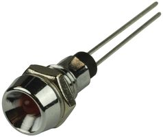 SSI-LXR1612ID.. - PANEL MOUNT INDICATOR, LED, 6.2MM, RED, 2V - LUMEX