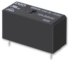 SRRHN-2CN-SL-12VDC - General Purpose Relay, SRRHN Series, Power, Non Latching, DPDT, 12 VDC, 8 A - IMO PRECISION CONTROLS