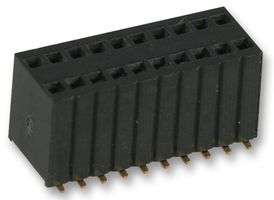 M52-5151045 - PCB Receptacle, Board-to-Board, 1.27 mm, 2 Rows, 20 Contacts, Surface Mount, Archer M52 - HARWIN
