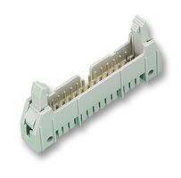 71918-120LF - Pin Header, Straight, Wire-to-Board, 2.54 mm, 2 Rows, 20 Contacts, Through Hole, FCI Quickie - AMPHENOL COMMUNICATIONS SOLUTIONS