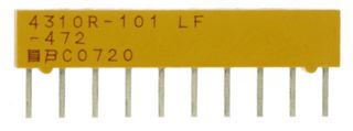 4310R-101-681LF - RESISTOR, BUSSED RESISTOR NETWORK, 9, 680 OHM, 0.02, SIP - BOURNS