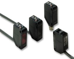 E3Z-T86 - Photoelectric Sensor, E3Z Series, Through Beam, 15 m, PNP, Connector, 12 Vdc to 24Vdc - OMRON