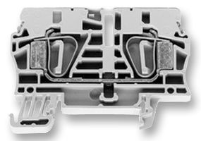 1608830000 - END PLATE, ZDU/ZPE 6 TERMINAL BLOCK - WEIDMULLER