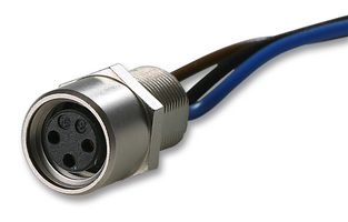 09-3412-00-03 - Circular Connector, 718 Series, Panel Mount Receptacle, 3 Contacts, Solder Socket - BINDER