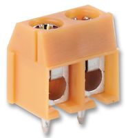 PM5.08/2/90 - Wire-To-Board Terminal Block, 5.08 mm, 2 Ways, 26 AWG, 14 AWG, 2.5 mm², Screw - WEIDMULLER
