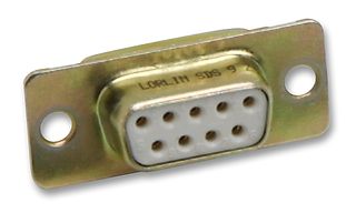 SDS15Z - D Sub Connector, Standard, Receptacle, Standard D, 15 Contacts, DA, Solder - LORLIN