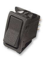 K3AB2AAA - Rocker Switch, IP68S, Off-On, DPST, Non Illuminated, Panel Mount, Black, K3 - OTTO CONTROLS