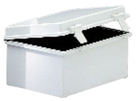 NBB-10247 - ENCLOSURE, BOX, PLASTIC, GRAY - BUD INDUSTRIES