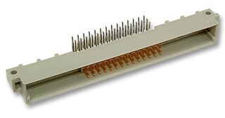 0903 142 6901 - DIN 41612 Connector, DIN 41612, 48 Contacts, Plug, 2.54 mm, 3 Row, a + b + c - HARTING