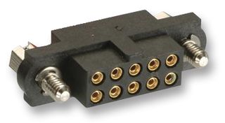 M80-4613442 - Rectangular Connector, Dual in Line, Datamate J-Tek M80, 34 Contacts, Receptacle, 2 mm, Crimp - HARWIN