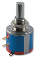 533B1102JLB - Rotary Potentiometer, Wirewound, 1 kohm, 3 Turns, Linear, 1 W, ± 5%, 533 - VISHAY