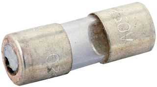 BK/C520-2-R - FUSE, CARTRIDGE, 2A, 5X15MM, FAST ACTING - EATON ELECTRONICS