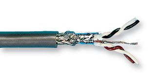 5272C SL005.. - Multipair Cable, Xtra Guard® 1, Screened, 2 Pair, 24 AWG, 0.23 mm², 100 ft, 30.5 m - ALPHA WIRE