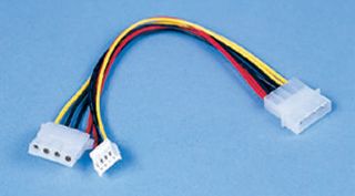 SPC19798 - POWER SUPPLY CABLE, FLOPPY DISK DRIVE-FDD, 170MM - MULTICOMP