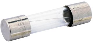 BK/GMC-600-R - FUSE, CARTRIDGE, 600mA 5X20MM TIME DELAY - EATON ELECTRONICS