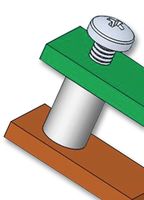 NSS 8 4 01 - Screw, Set, Pan Head Slotted, 8-32, Nylon 6.6, 6.4 mm Length - ESSENTRA COMPONENTS