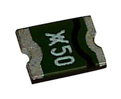 MICROSMD050F-2 - Resettable Fuse, PPTC, 1210 (3225 Metric), PolySwitch microSMD, 13.2 VDC, 500 mA, 1 A, 0.05 s - LITTELFUSE