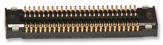 51338-0574. - Mezzanine Connector, Receptacle, 0.4 mm, 2 Rows, 50 Contacts, Surface Mount, Phosphor Bronze - MOLEX