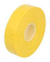 AT7 YELLOW 33M X 25MM - Electrical Insulation Tape, PVC (Polyvinyl Chloride), Yellow, 25 mm x 33 m - ADVANCE TAPES