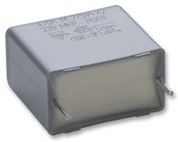 BFC233922105 - Safety Capacitor, Metallized PP, Radial Box - 2 Pin, 1 µF, ± 20%, X2, Through Hole - VISHAY