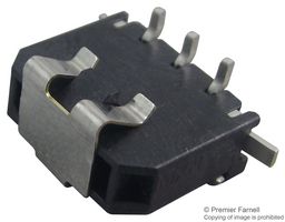 43650-0326 - Pin Header, Power, 3 mm, 1 Rows, 3 Contacts, Surface Mount Straight, Micro-Fit 3.0 43650 - MOLEX