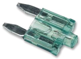 MCASP-L-E 30A - Fuse, Automotive, with LED, 30 A, 32 V, 10.9mm x 3.8mm x 8.8mm, MP Auto Blade Mini Series - MULTICOMP PRO