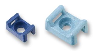 TM3S10-C186 - Cable Tie Mount, Low Profile, Screw, 9.8 mm, Blue, PP (Polypropylene), 22 mm, 15.6 mm - PANDUIT
