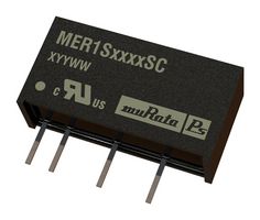 MER1S4812SC - Isolated Through Hole DC/DC Converter, ITE, 1:1, 1 W, 1 Output, 12 V, 84 mA - MURATA POWER SOLUTIONS