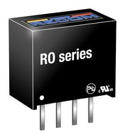 RO-3.324S - Isolated Through Hole DC/DC Converter, Medical, 1:1, 1 W, 1 Output, 24 V, 42 mA - RECOM POWER