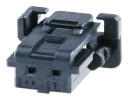 560123-0201 WTB Housing, Rcpt, 2Pos, 1ROW, 2mm, Blk Molex