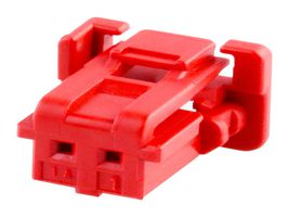 560123-0202 WTB Housing, Rcpt, 2Pos, 1ROW, 2mm, Red Molex
